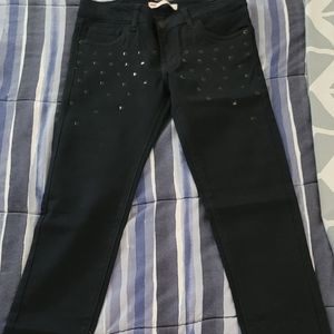 Girl Dark Blue Navy Jeans